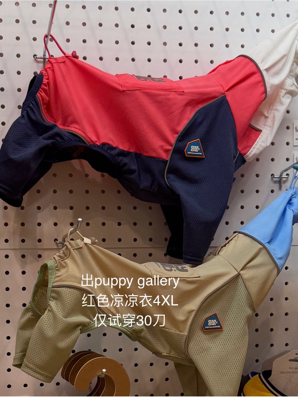 Red Puppy Gallery Cooling coat for dog